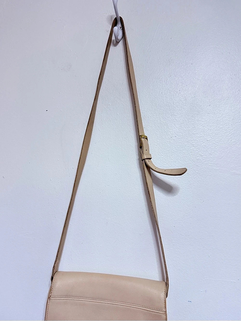 Coach Leather Crossbody Bag in Beige - Picture 3 of 11